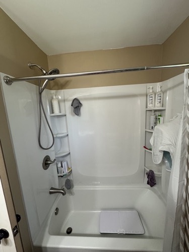 New tub and shower surround, Beavercreek, OH